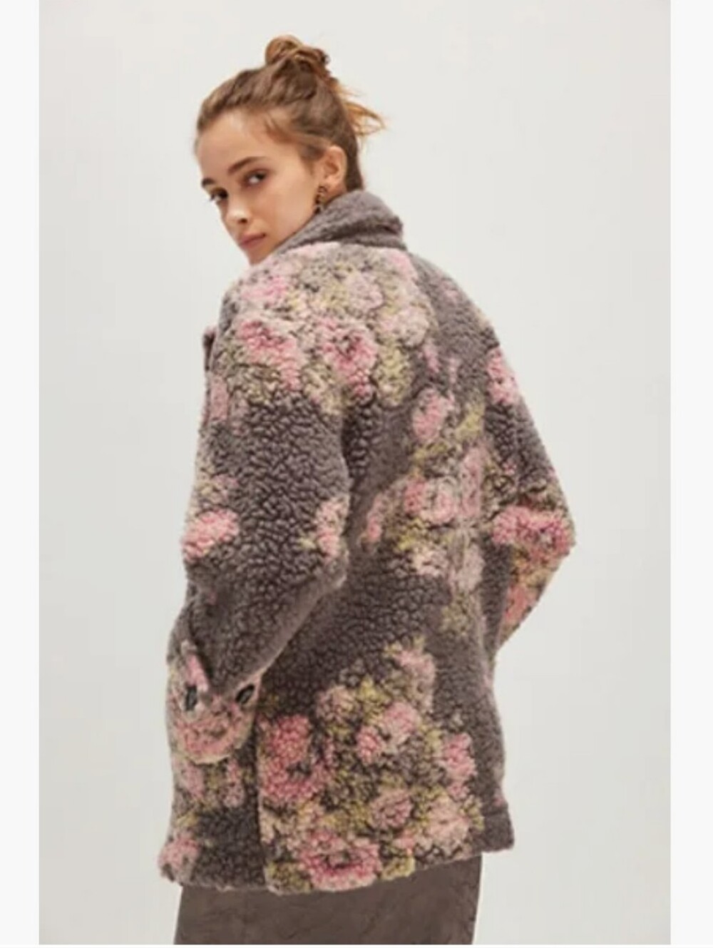 NWT Free People Sweet Bali Sherpa Jacket- Size Large
